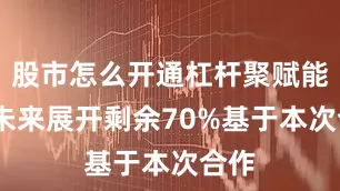 股市怎么开通杠杆聚赋能·创未来展开剩余70%基于本次合作